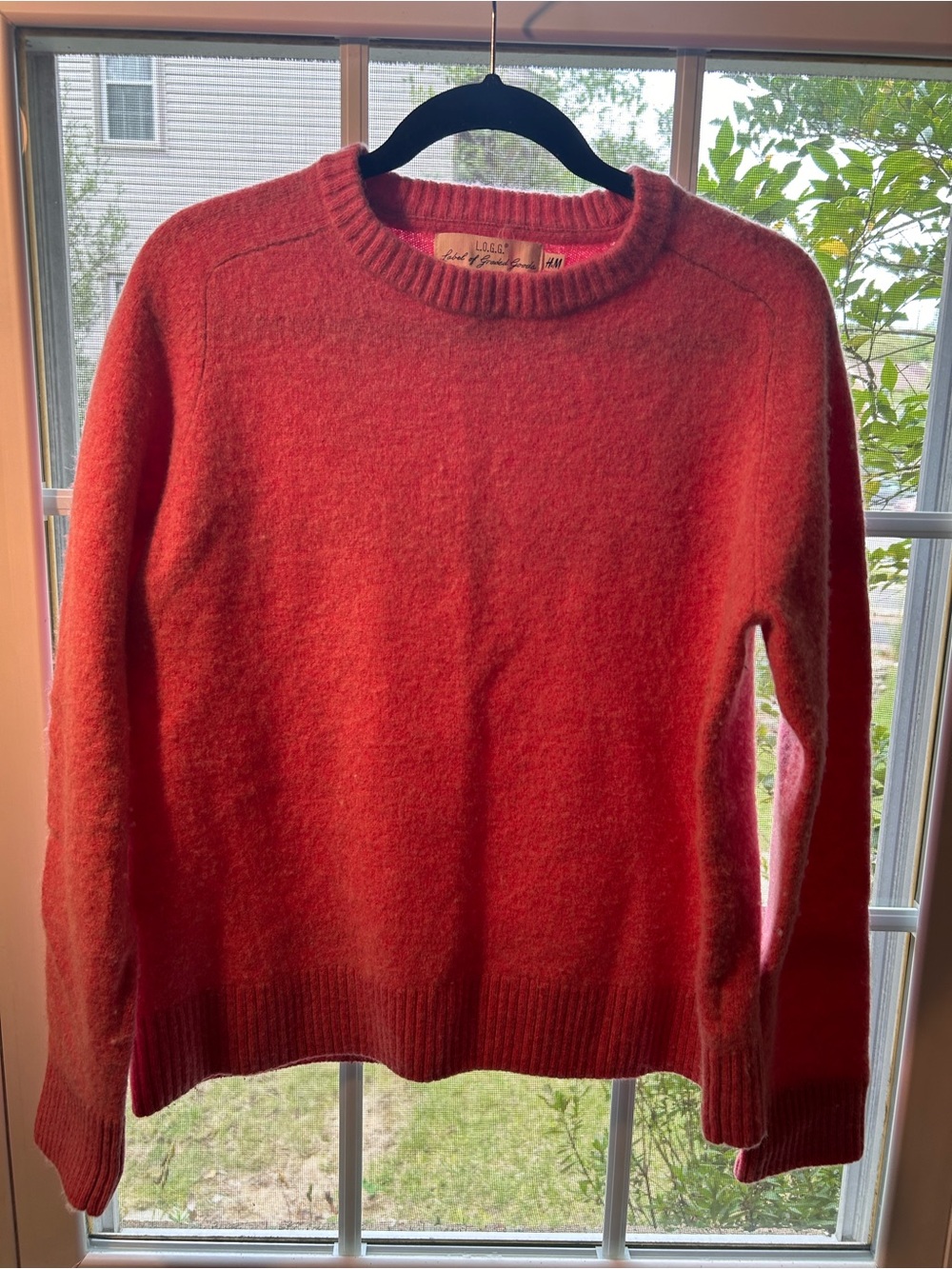 H&M L.O.G.G. (Label of Graded Goods) classic crewneck knit sweater